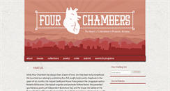 Desktop Screenshot of fourchamberspress.com